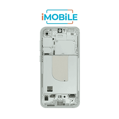 Samsung Galaxy S23 FE (Soft OLED) LCD and Toush Digitizer Screem with Frame [IMB] [Mint]