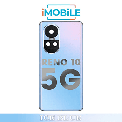 OPPO Reno 10 5G Compatible Back Cover [Ice Blue]