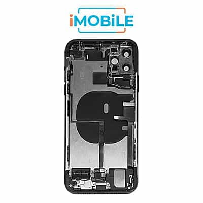 iPhone 11 Pro Max Compatible Back Housing with Small Parts [IMB] [Space Grey]