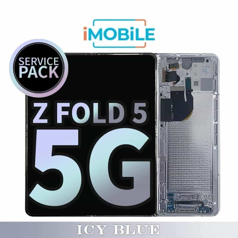 Samsung Galaxy Z Fold 5 5G (F946) Main LCD Digitizer Screen [Service Pack] [Icy Blue] GH82-31842C