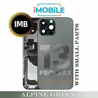 iPhone 13 Pro Max Compatible Back Housing with Small Parts [IMB] [Green]