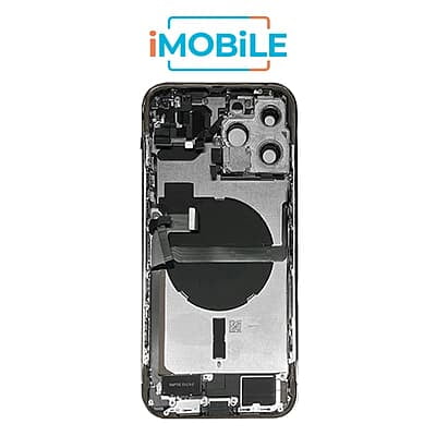 iPhone 13 Pro Max Compatible Back Housing with Small Parts [IMB] [Gold]