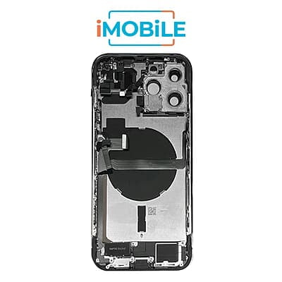 iPhone 13 Pro Max Compatible Back Housing with Small Parts [IMB] [SiIver]