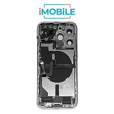 iPhone 13 Pro Compatible Back Housing with Small Parts [IMB] [Silver]