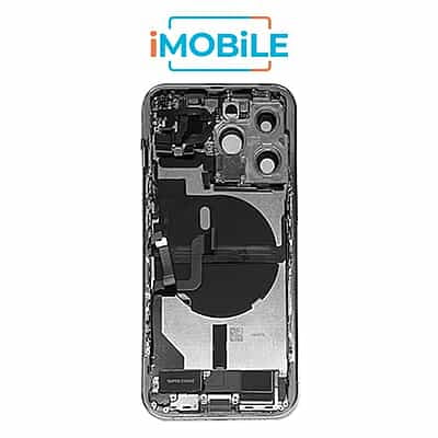 iPhone 13 Pro Compatible Back Housing with Small Parts [IMB] [Graphite]