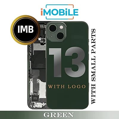 iPhone 13 Compatible Back Housing with Small Parts [IMB] [Green]