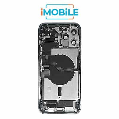 iPhone 12 Pro Max Compatible Back Housing with Small Parts [IMB] [Pacific Blue]