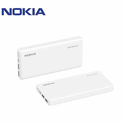 Nokia 20W Fast-charging Power Bank PD+QC [P6203-1] [10,000mAh] [3 Ports]