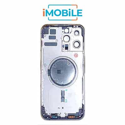 iPhone 14 Pro Max Compatible Back Housing [No Small Parts] [Deep Purple]