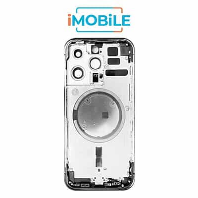 iPhone 14 Pro Max Compatible Back Housing [No Small Parts] [Space Black]