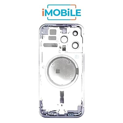 iPhone 14 Pro Compatible Back Housing [No Small Parts] [Deep Purple]