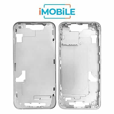 iPhone 14 Plus Compatible Back Housing [No Small Parts] [Starlight]