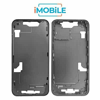 iPhone 14 Compatible Back Housing [No Small Parts] [Midnight]