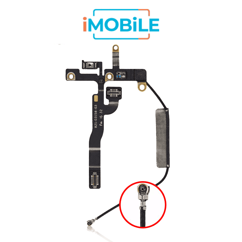 iPad Pro 12.9" 5th Gen (2021) / 12.9" 6th Gen (2022) / Pro 11" 3rd Gen (2021) / Pro 11" 4th Gen (2022)   Compatible Power Button Flex Cable  (China Version) (4G Version)