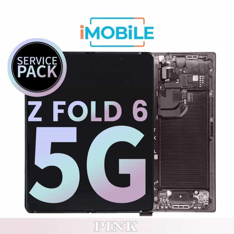 Samsung Galaxy Z Fold 6 5G (F956) Main LCD Touch Digitizer Screen [Service Pack] [Pink] GH82-35042B