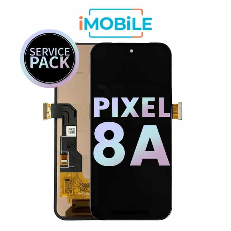 Google Pixel 8A Compatible LCD Touch Digitizer Screen [Service Pack]