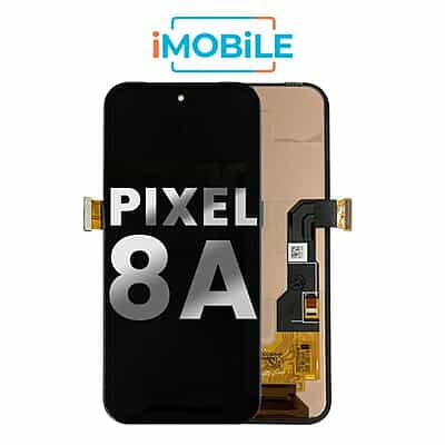 Google Pixel 8A Compatible LCD Touch Digitizer Screen [Factory Stock]