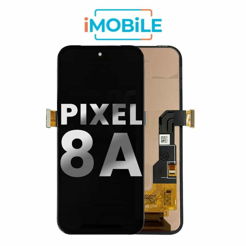 Google Pixel 8A Compatible LCD Touch Digitizer Screen [Factory Stock]