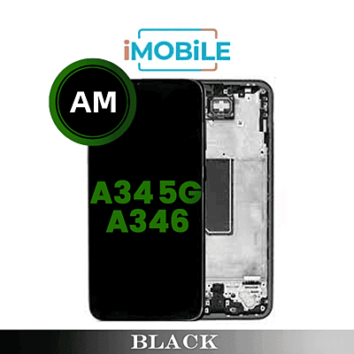 Samsung Galaxy A34 5G A346 LCD Touch Digitizer Screen [Aftermarket] [Black]