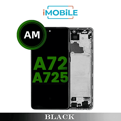 Samsung Galaxy A72 A725 LCD Touch Digitizer Screen [Aftermarket] [Black]