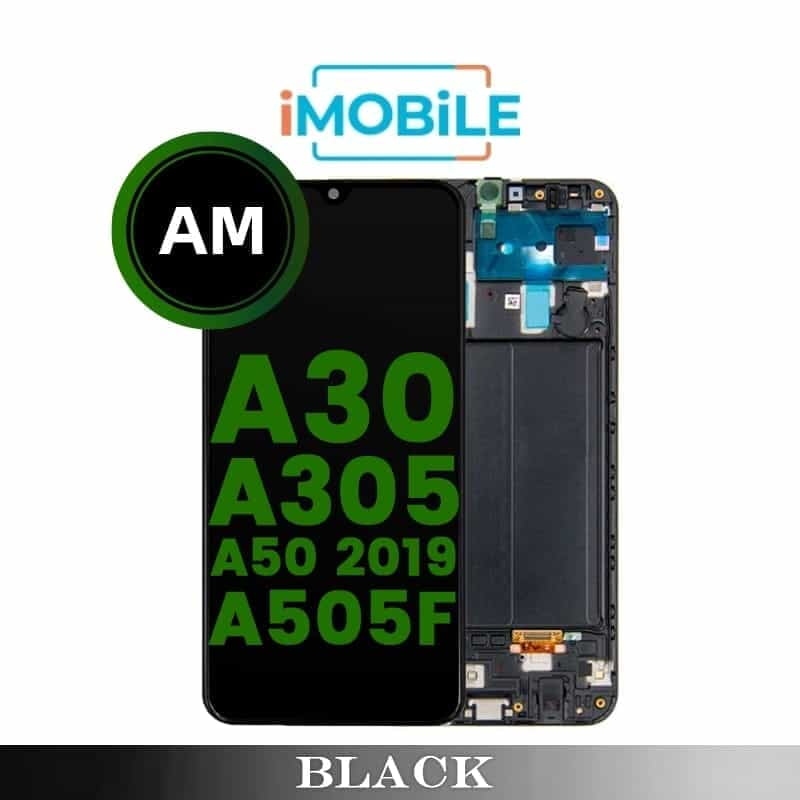 Samsung Galaxy A30 A305 / A50 2019 A505F LCD Touch Digitizer Screen [Aftermarket] [Black]