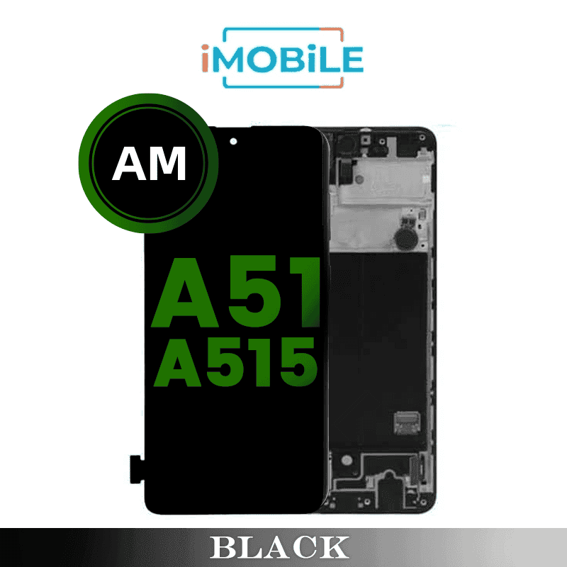 Samsung Galaxy A51 A515 LCD Touch Digiitizer Screen [Aftermarket] [Black]