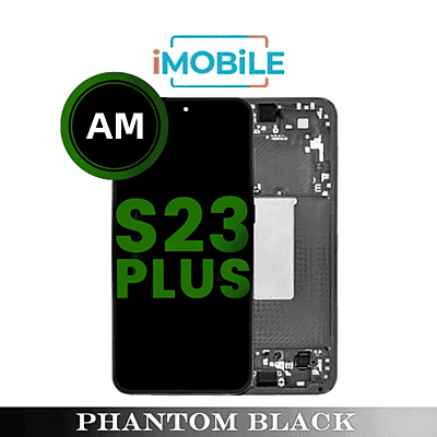 Samsung Galaxy S23 Plus (S916) LCD Touch Digitizer Screen [Aftermarket] [Phantom Black]