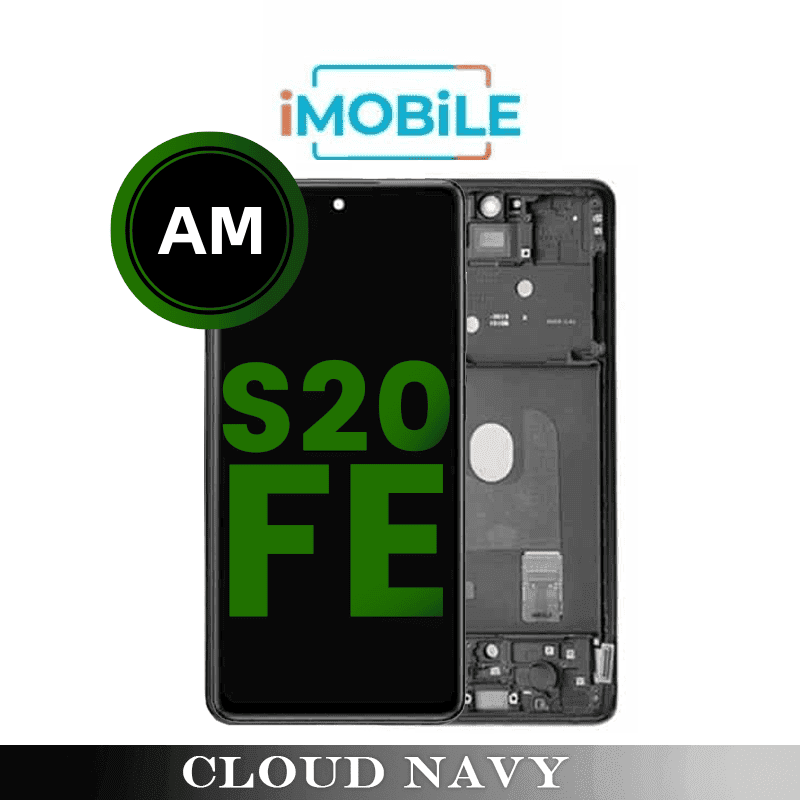 Samsung Galaxy S20 FE (G781B) LCD Touch Digitizer Screen [Aftermarket] [Cloud Navy]