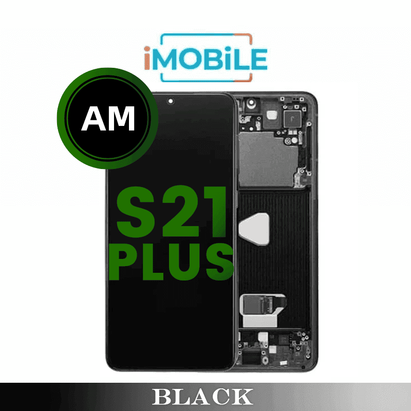 Samsung Galaxy S21 Plus (G996) LCD Touch Digitizer Screen [Aftermarket] [Black]