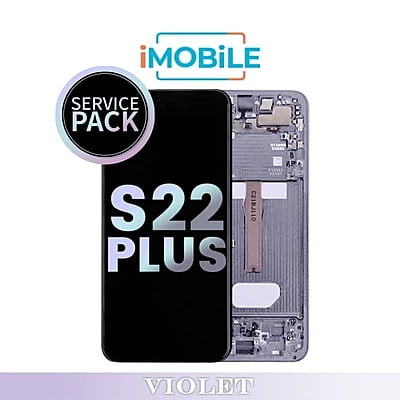 Samsung Galaxy S22 Plus (S906) LCD Touch Digitizer Screen [Service Pack] [Violet] GH82-27501F