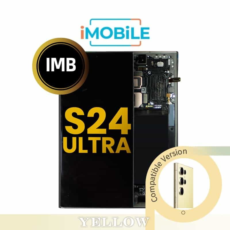 Samsung Galaxy S24 Ultra (S928) LCD Touch Digitizer Screen [IMB] [Titanium Yellow]