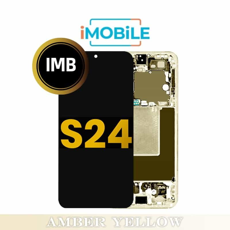 Samsung Galaxy S24 (S921) LCD Touch Digitizer Screen [IMB] [Amber Yellow]