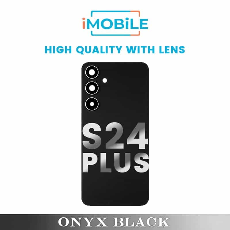 Samsung Galaxy S24 Plus (S926) Back Cover [High Quality with Lens] [Onyx Black]