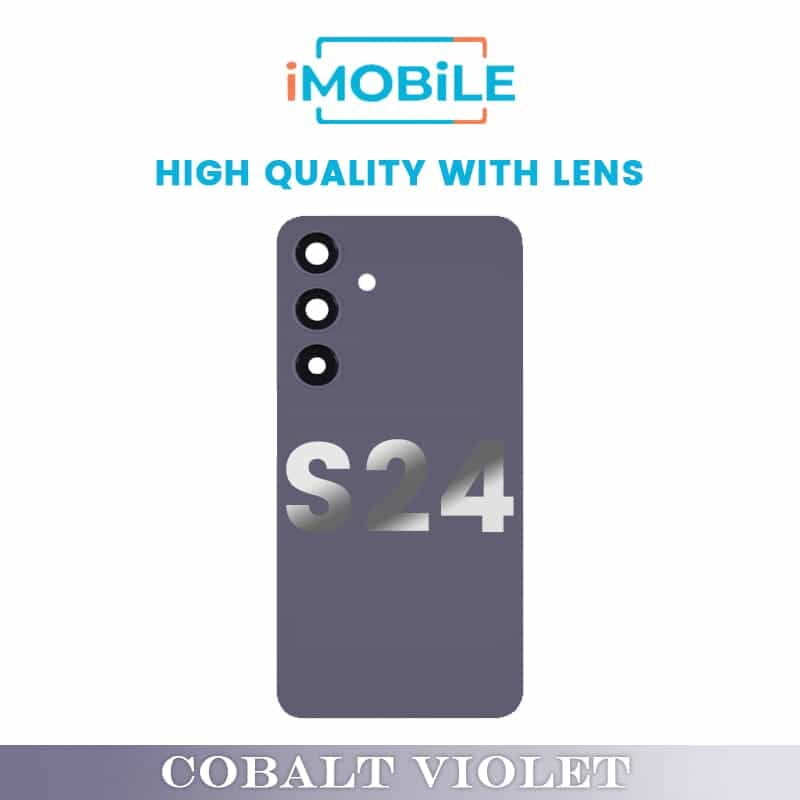 Samsung Galaxy S24 (S921) Back Cover [High Quality with Lens] [Cobalt Violet]