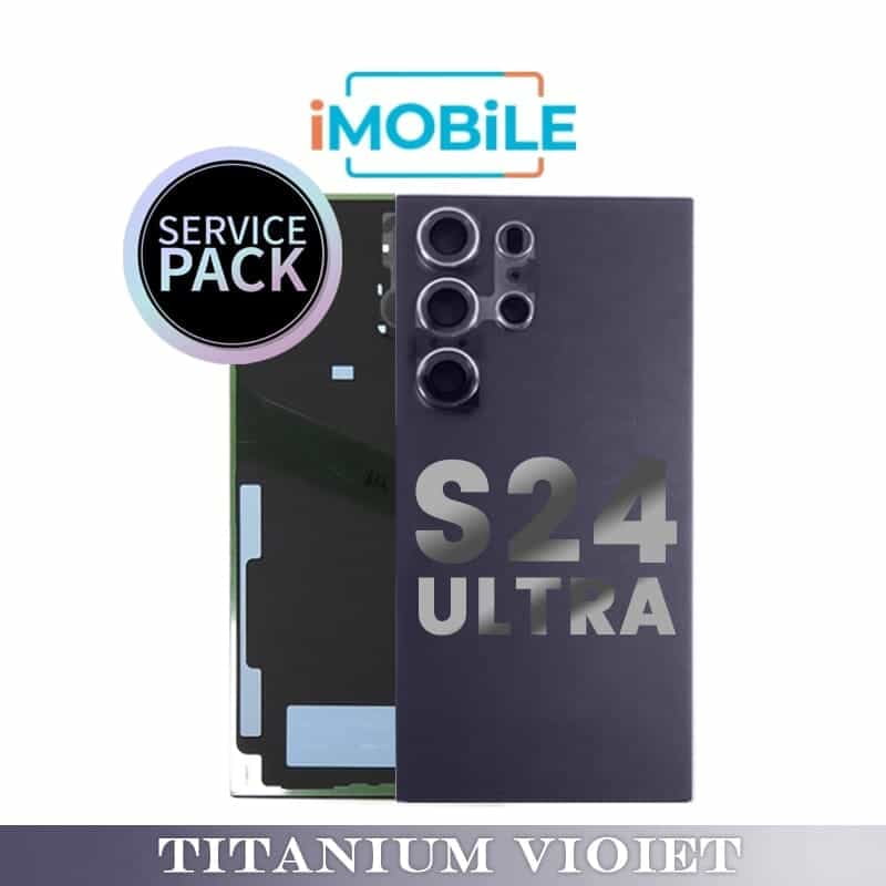 Samsung Galaxy S24 Ultra (S928) Back Cover [Service Pack] [Titanium Violet]