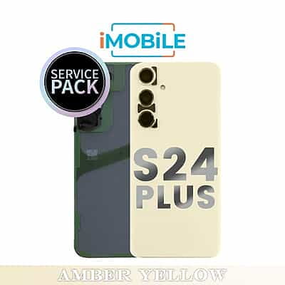 Samsung Galaxy S24 Plus (S926) Back Cover [Service Pack] [Amber Yellow]