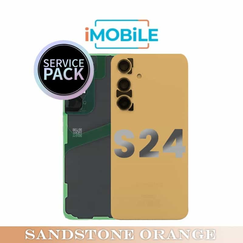 Samsung Galaxy S24 (S921) Back Cover [Service Pack] [Sandstone Orange]