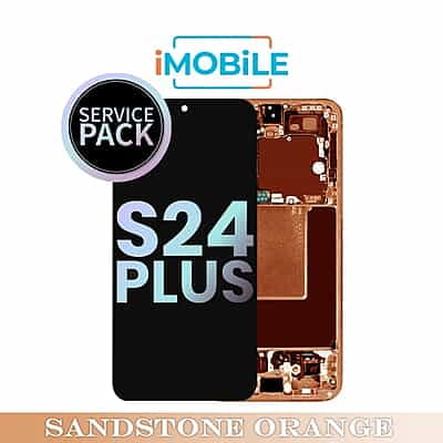 Samsung Galaxy S24 Plus (S926)  LCD Touch Digitizer Screen [Service Pack] [Online Version-Sandstone Orange] GH82-33413G