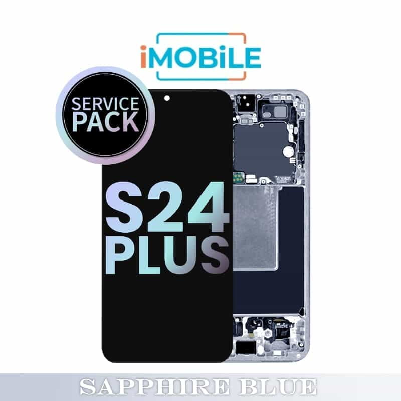 Samsung Galaxy S24 Plus (S926)  LCD Touch Digitizer Screen [Service Pack]  [Online Version-Sapphire Blue] GH82-33413F