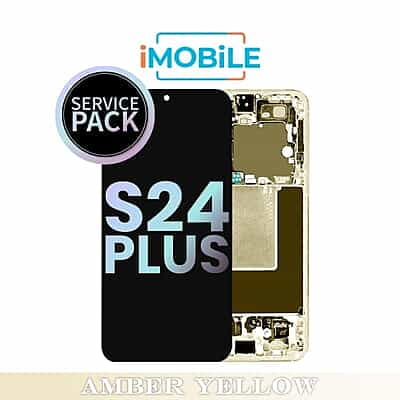 Samsung Galaxy S24 Plus (S926)  LCD Touch Digitizer Screen [Service Pack]  [Amber Yellow]