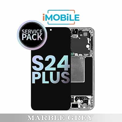 Samsung Galaxy S24 Plus (S926)  LCD Touch Digitizer Screen [Service Pack] [Marble Grey]