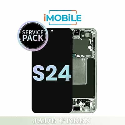 Samsung Galaxy S24 (S921)  LCD Touch Digitizer Screen [Service Pack] [Online Version-Jade Green] GH82-33413E