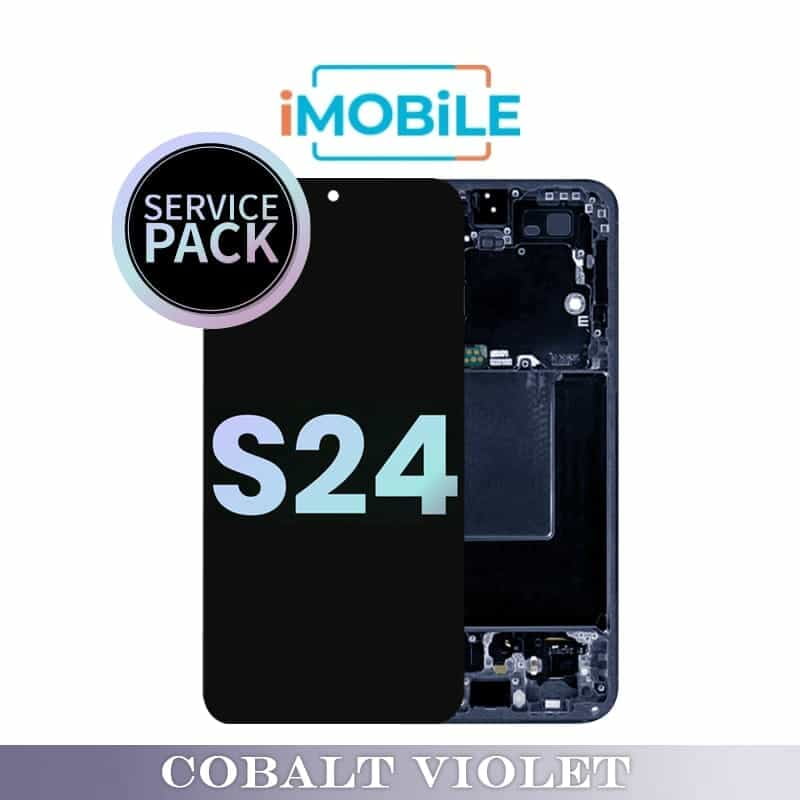 Samsung Galaxy S24 (S921)  LCD Touch Digitizer Screen [Service Pack] [Cobalt Violet]