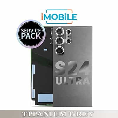 Samsung Galaxy  S24 Ultra (S928) Back Cover [Service Pack] [Titanium Grey] GH82-33362A