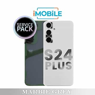 Samsung Galaxy S24 Plus (S926) Back Cover [Service Pack] [Marble Gray]