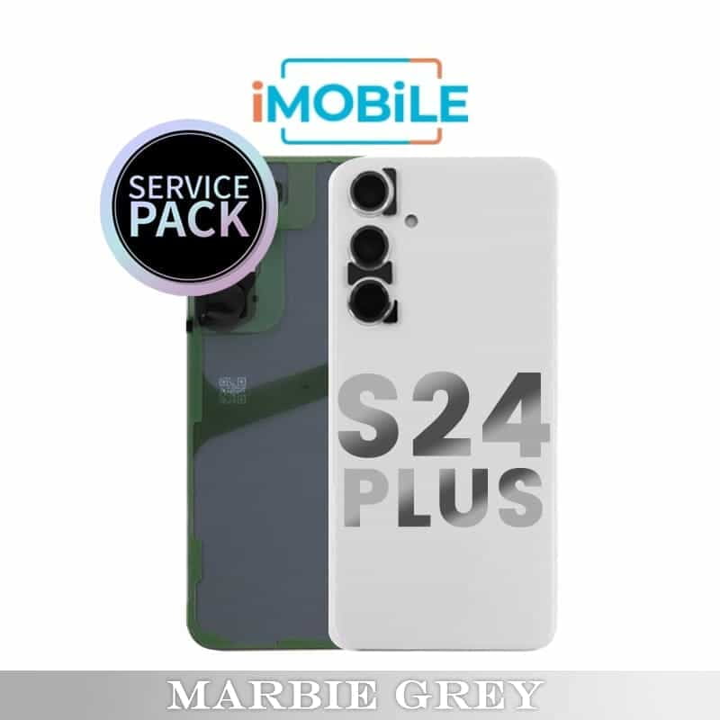 Samsung Galaxy S24 Plus (S926) Back Cover [Service Pack] [Marble Gray]