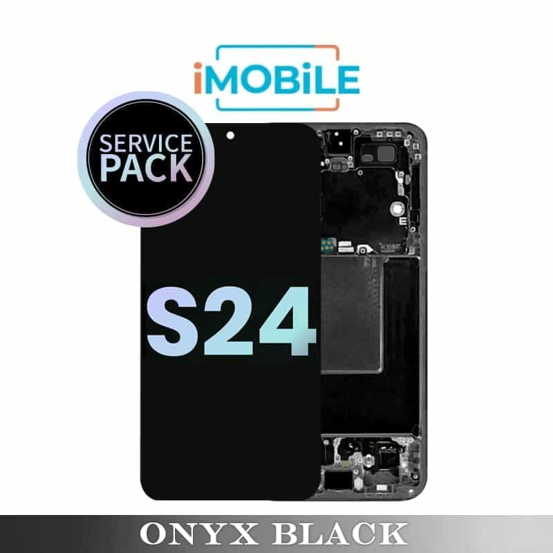 Samsung Galaxy S24 (S921)  LCD Touch Digitizer Screen [Service Pack] [Onyx Black]