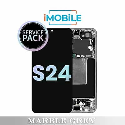 Samsung Galaxy S24 (S921)  LCD Touch Digitizer Screen [Service Pack] [Marble Grey]