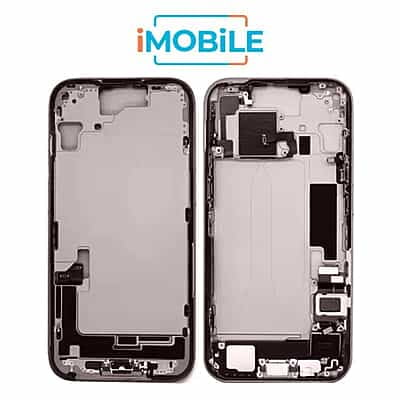 iPhone 15 Plus Compatible Back Housing With Small Parts [IMB] [Pink]