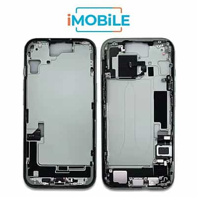 iPhone 15 Plus Compatible Back Housing With Small Parts [IMB] [Green]